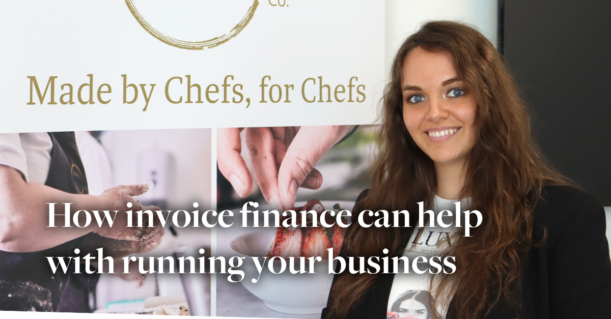 How invoice finance can help with running your businesses Eloise Smith Chef's Patisserie