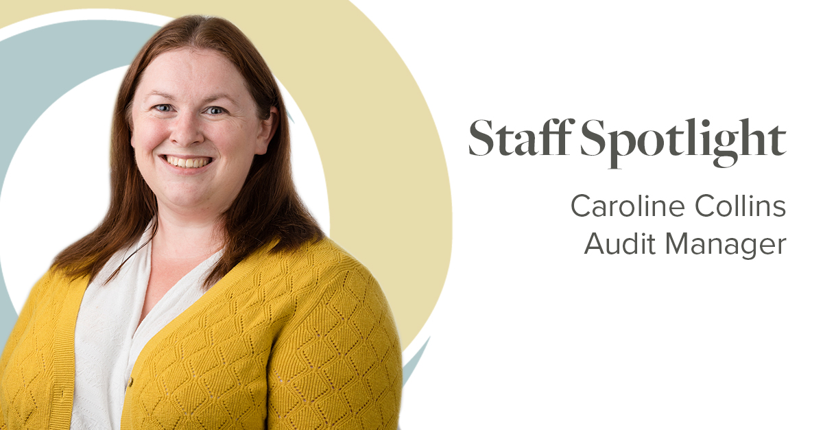 Meet Caroline, our audit manager