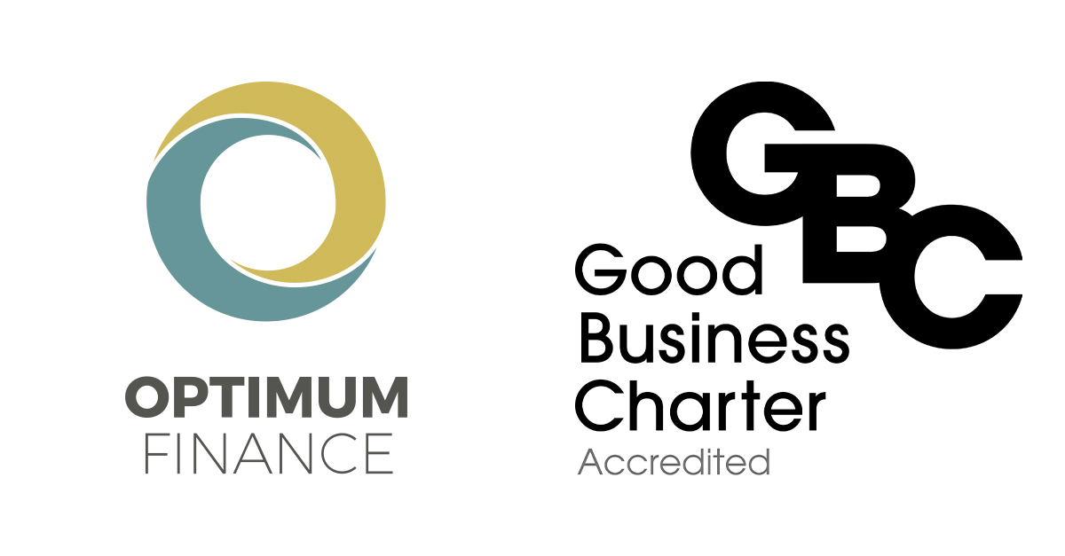 Optimum Finance Good Business Charter Logo